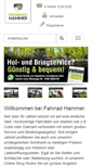 Mobile Screenshot of fahrrad-hammer.de